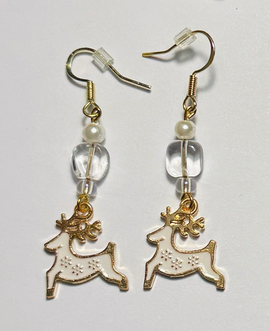 Santa's Reindeer Earrings